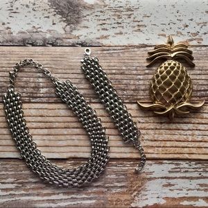 Necklace and bracelet